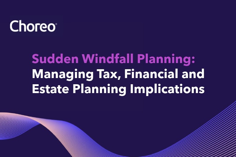 Sudden Windfall Planning