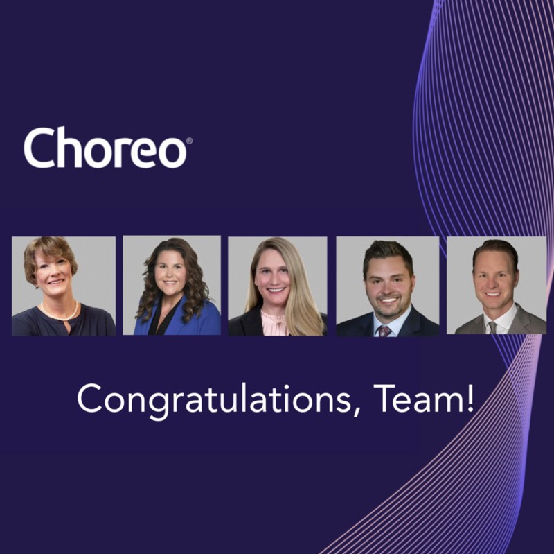 Five Choreo wealth advisors recognized by AdvisorHub as a 2025 Advisor to Watch